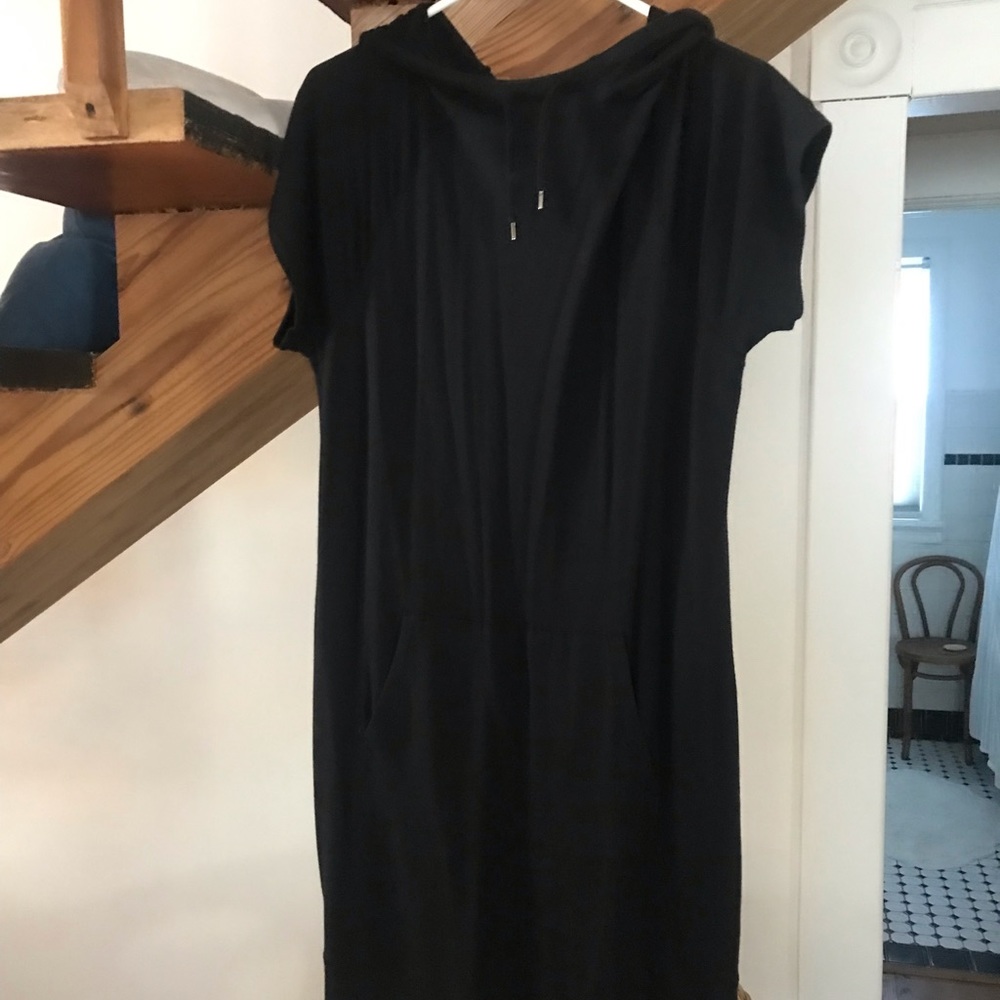 Athleta Hooded Short-Sleeve Dress